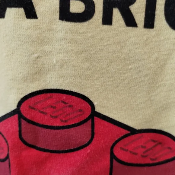 •Lego T Shirt TShirt Tee Brick Yellow Long Sleeve Legoland  - Picture 10 of 12